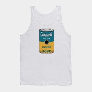 Jacksonville Jaguars Soup Can Tank Top